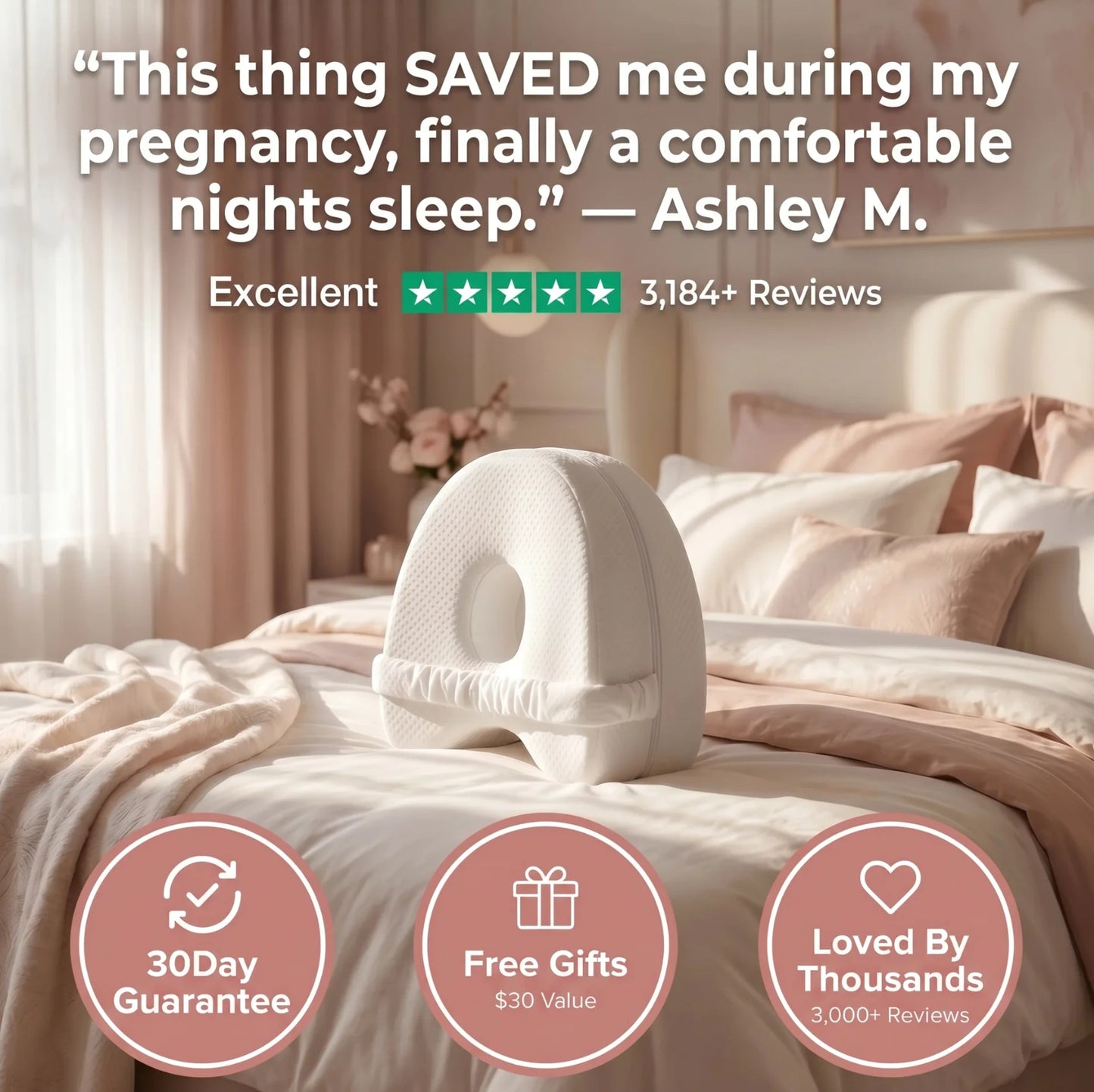 GentleSpine™ Knee Alignment Pillow