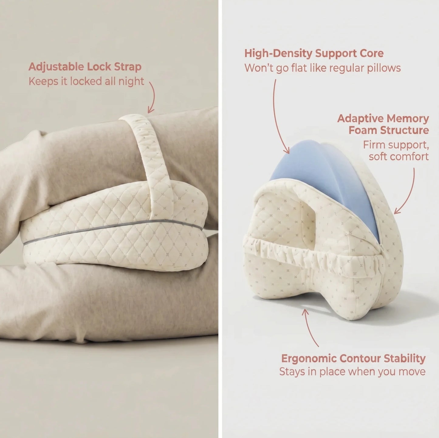 GentleSpine™ Knee Alignment Pillow