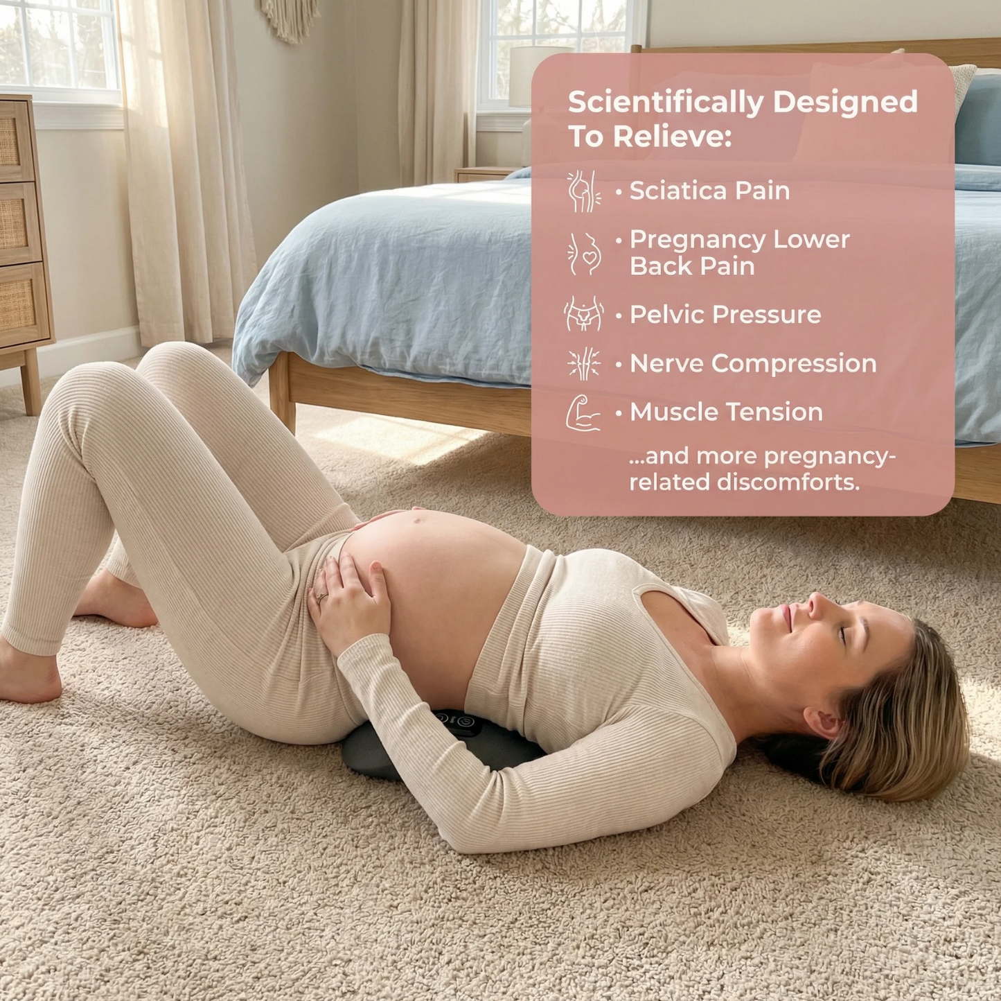 GentleSpine™ Pregnancy Back Massager