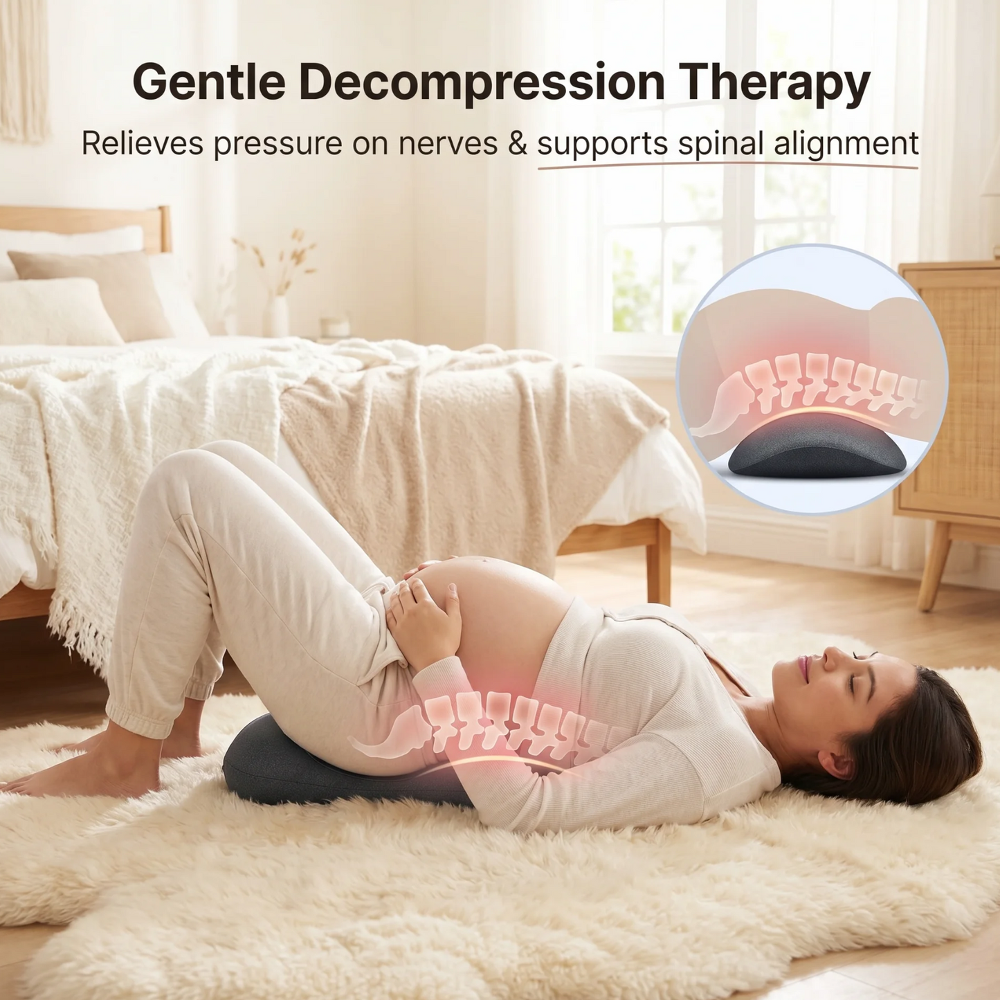 GentleSpine™ Pregnancy Back Massager