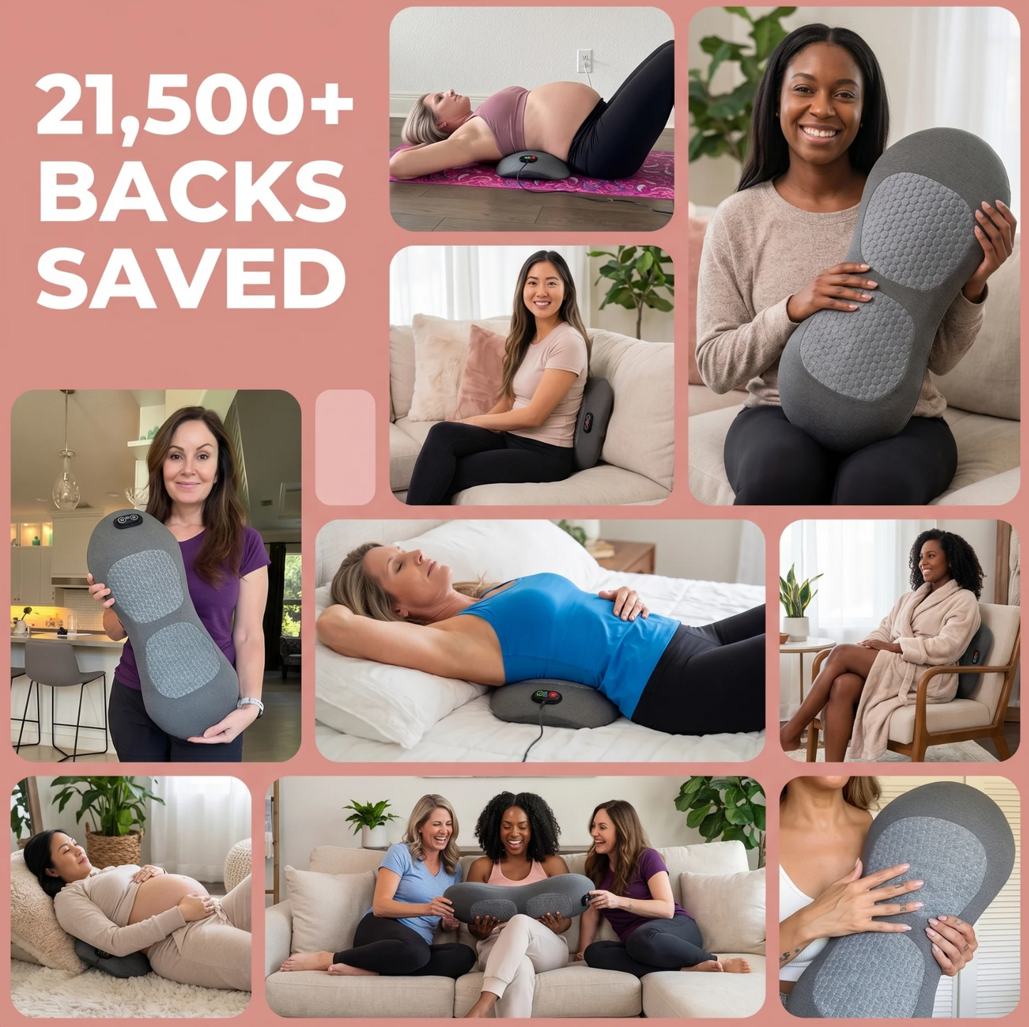 GentleSpine™ Pregnancy Back Massager