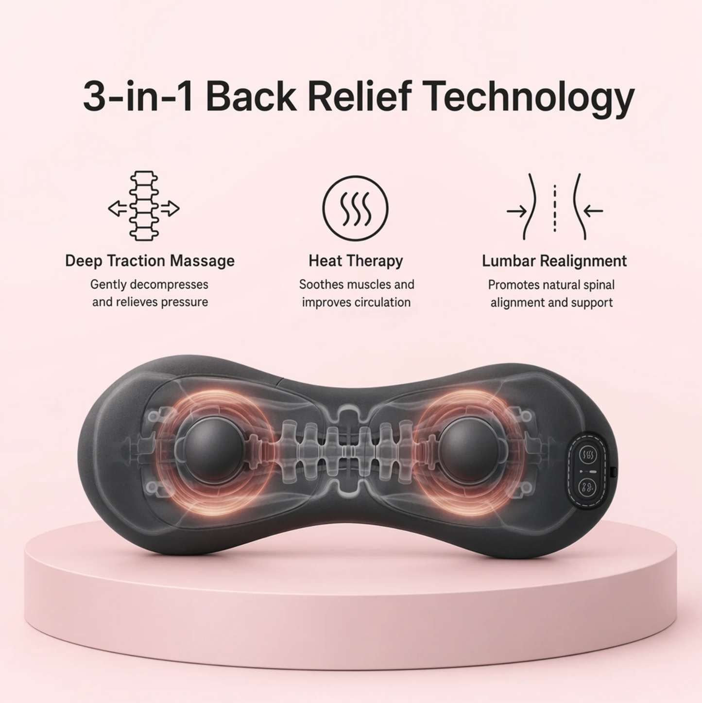 GentleSpine™ Pregnancy Back Massager